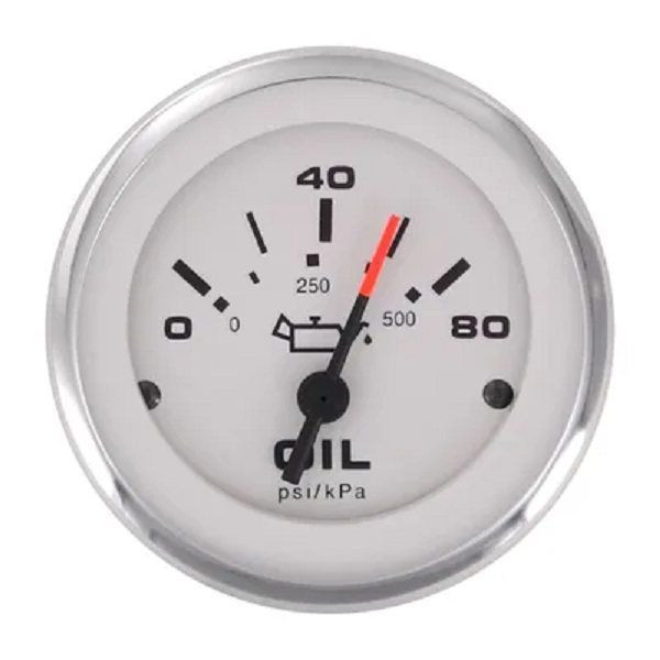 Sierra 59653P Lido Pro 2" Oil Pressure Gauge