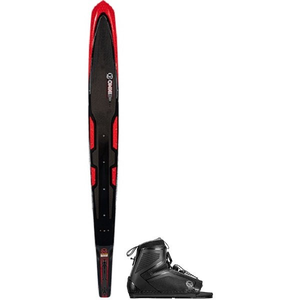 HO Sports Carbon Omni Slalom Ski w/Stance ART 2022