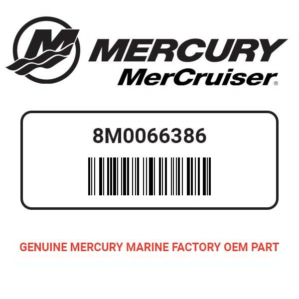 Mercury - Mercruiser 8M0066386 Cover Lub Oil Coo