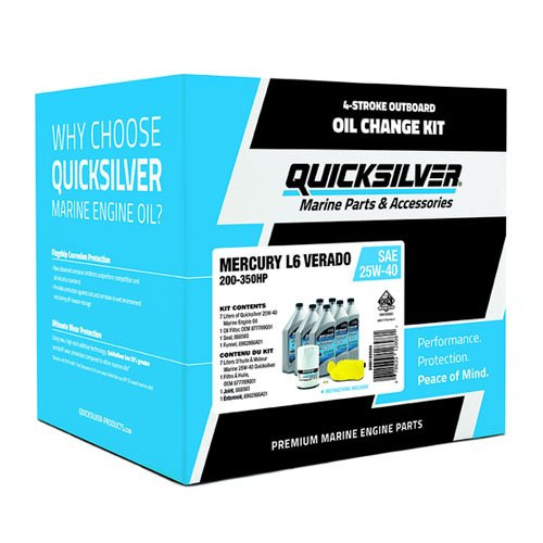 Quicksilver 8M0169544 Oil Change Kit - L6 Verado