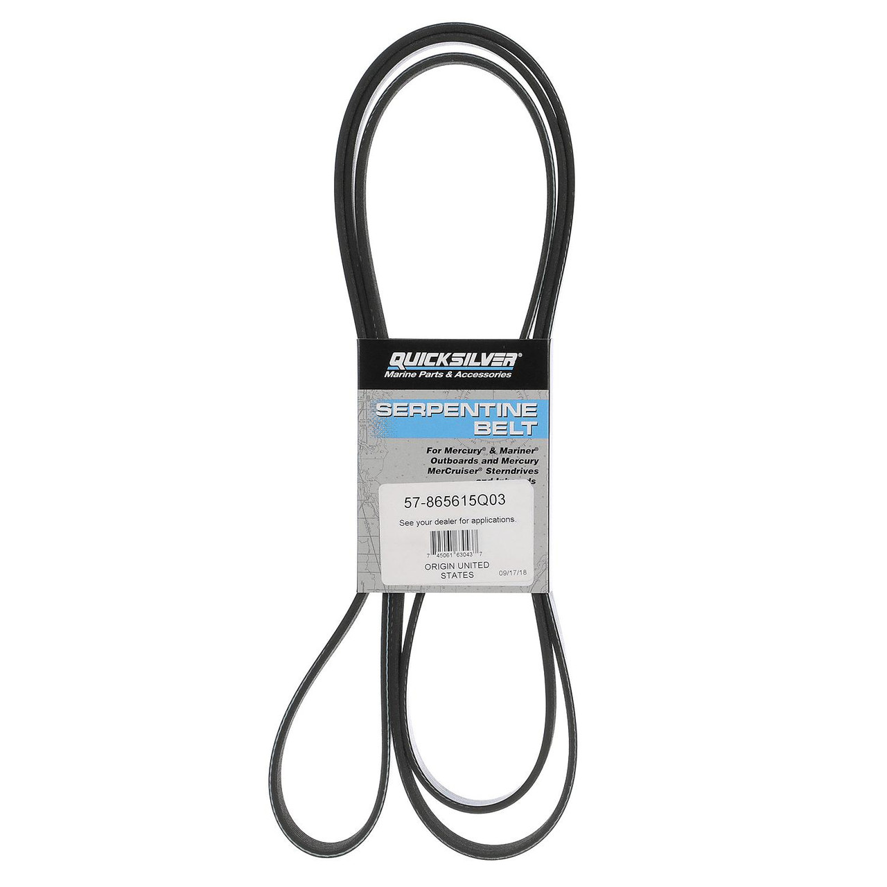Quicksilver 57-865615Q03 Serpentine Belt
