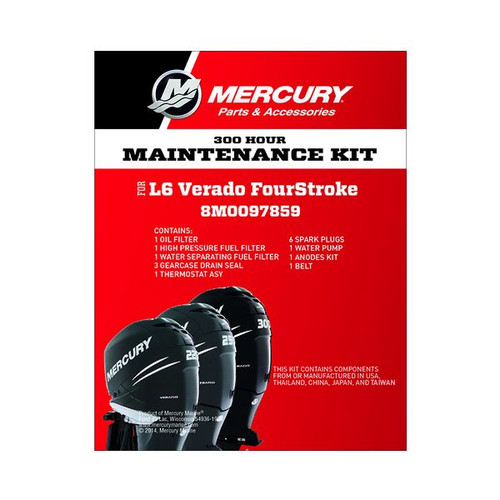 Mercury 8M0097859 300-Hour Service Kit - L6 Verado