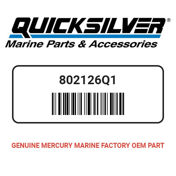 Quicksilver 802126Q1 Nut Kit