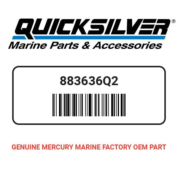 Quicksilver 79-883636Q-2 Hourmeter-White