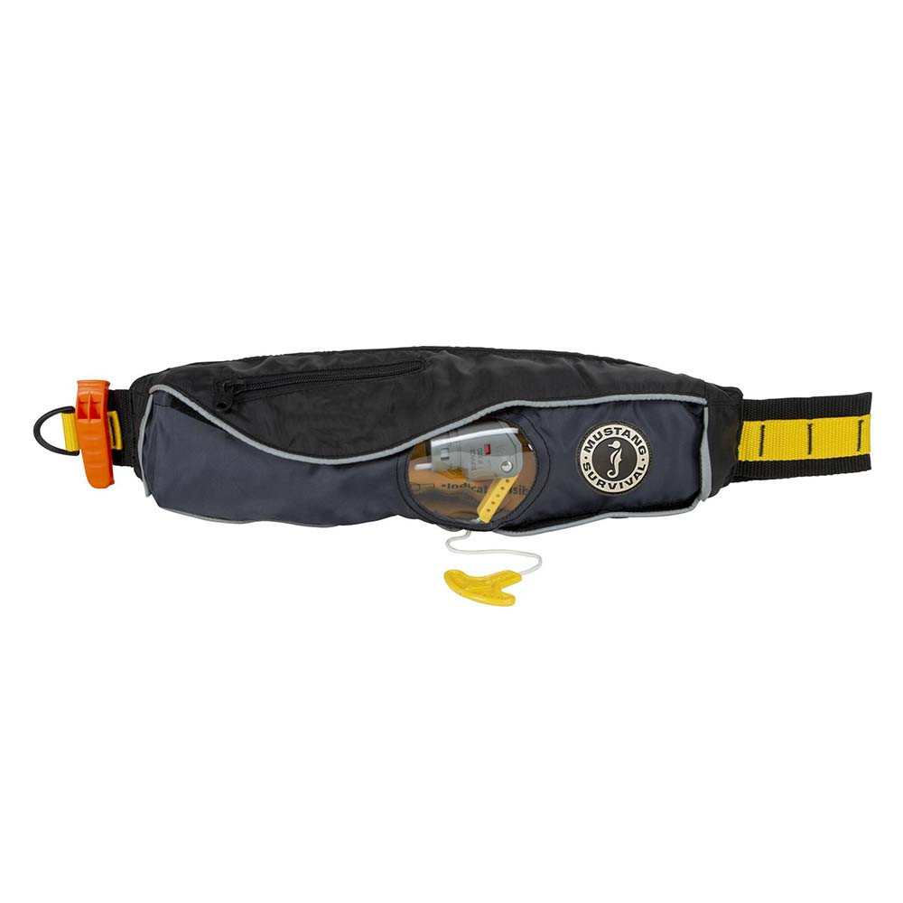 Mustang Fluid 2.0 Manual Inflatable Belt Pack - Black/Grey