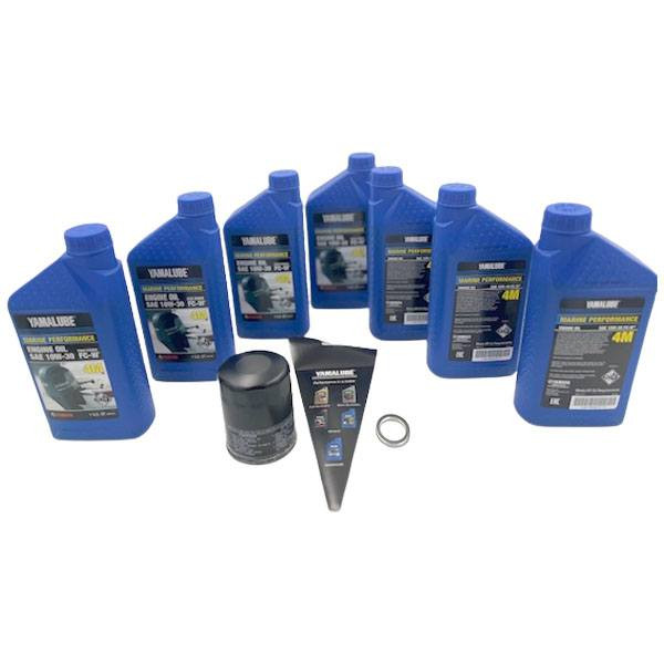 Yamaha LUB-MRNXL-KT-10 F225-F300 10W30 Oil Change Kit