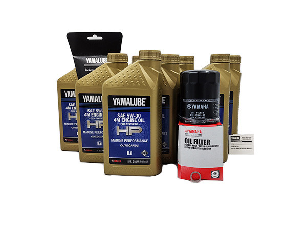 Yamaha VF200-VF250 SHO 5W30 Oil Change Kit