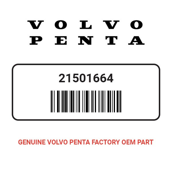 Volvo Penta 21501664 Exhaust Pipe