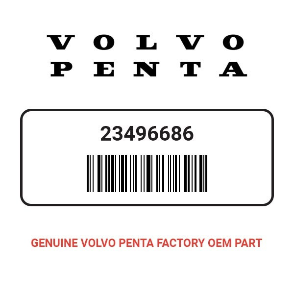 Volvo Penta 23496686 Exhaust Pipe