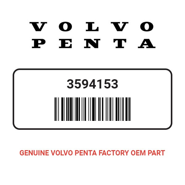 Volvo Penta 3594153 Exhaust Pipe