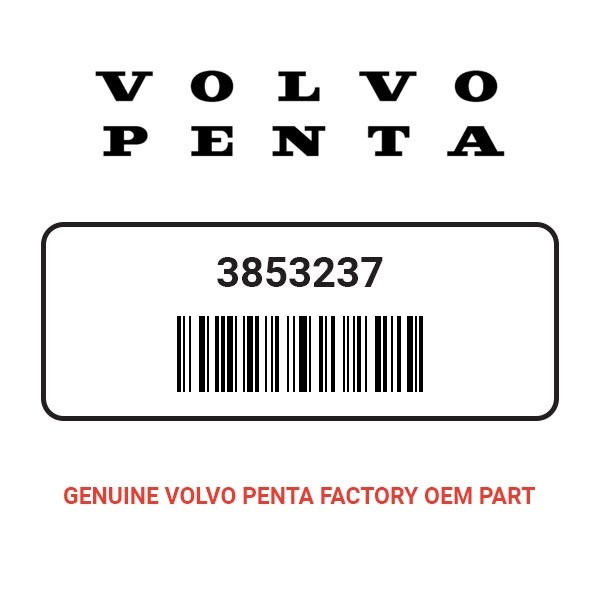 Volvo Penta 3853237 Exhaust Pipe