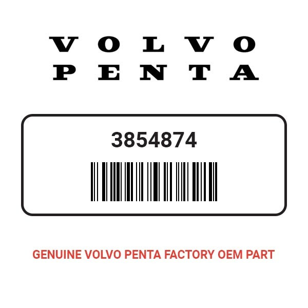 Volvo Penta 3854874 Exhaust Pipe