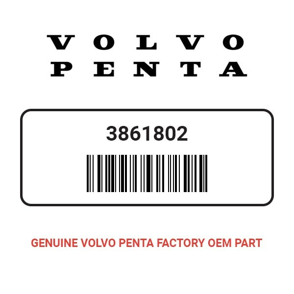 Volvo Penta 3861802 Exhaust Pipe