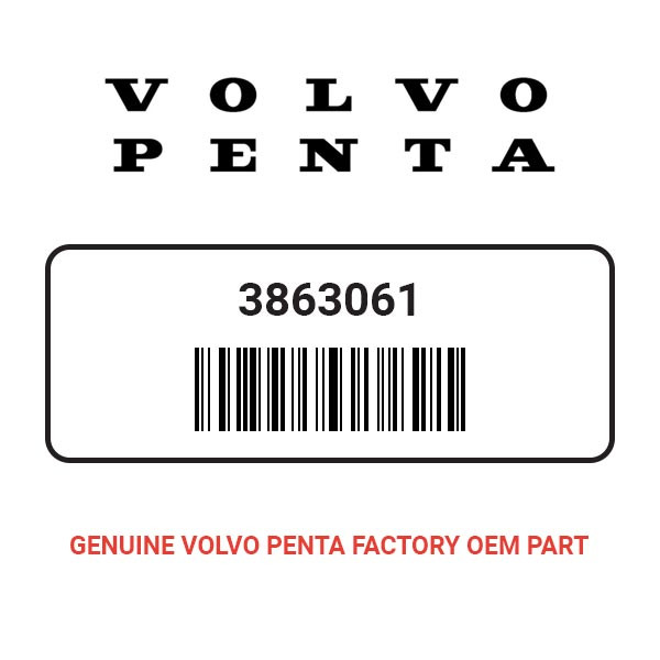 Volvo Penta 3863061 Exhaust Pipe Kit