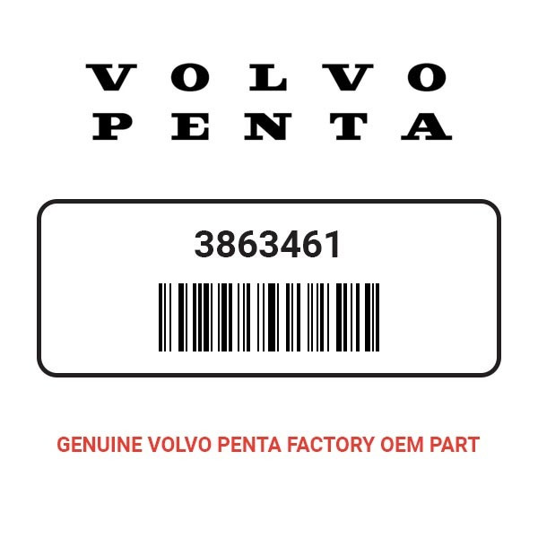 Volvo Penta 3863461 Exhaust Pipe