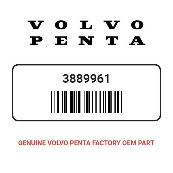 Volvo Penta 3889961 Exhaust Pipe