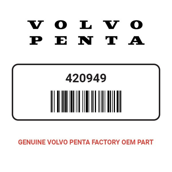 Volvo Penta 420949 Oil Pressure Pipe