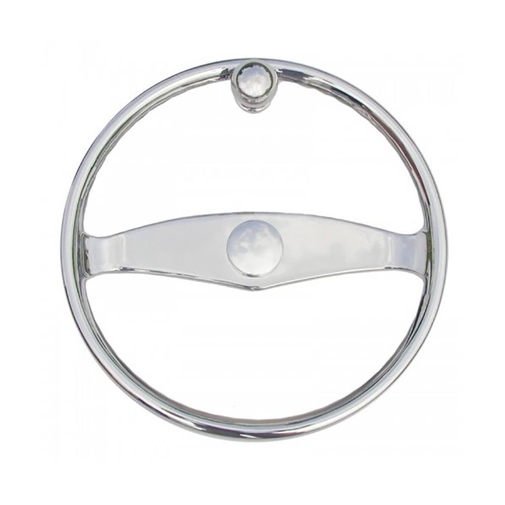 Schmitt & Ongaro Marine Schmitt Ongaro 50003 Wheel - 15.5" w/Knob for 3/4" Teleflex Tapered Shaft - $660.99 at Wholesale Marine