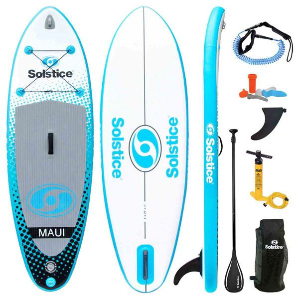 Solstice Maui Inflatable Stand-Up Paddle Board Kit