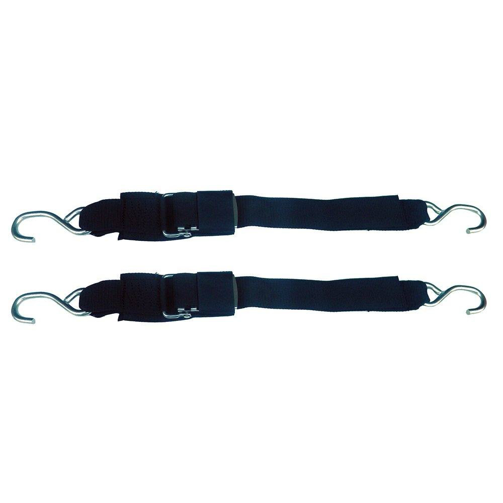 Rod Saver Stainless Steel Quick Release Transom Tie-Down - 2" x 3 - Pair