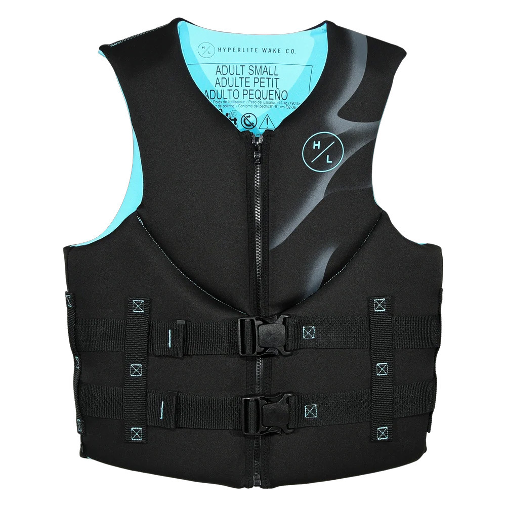 Hyperlite Hyperlite Women's Indy Neo Life Jacket - Hawaiian Blue - $69.99 at Wholesale Marine