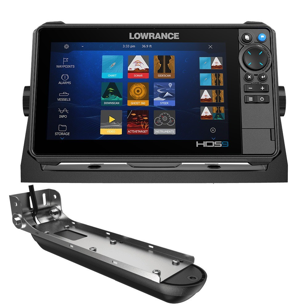 Lowrance 000-15981-001 HDS PRO 9 w/C-MAP DISCOVER OnBoard + Active Imaging HD
