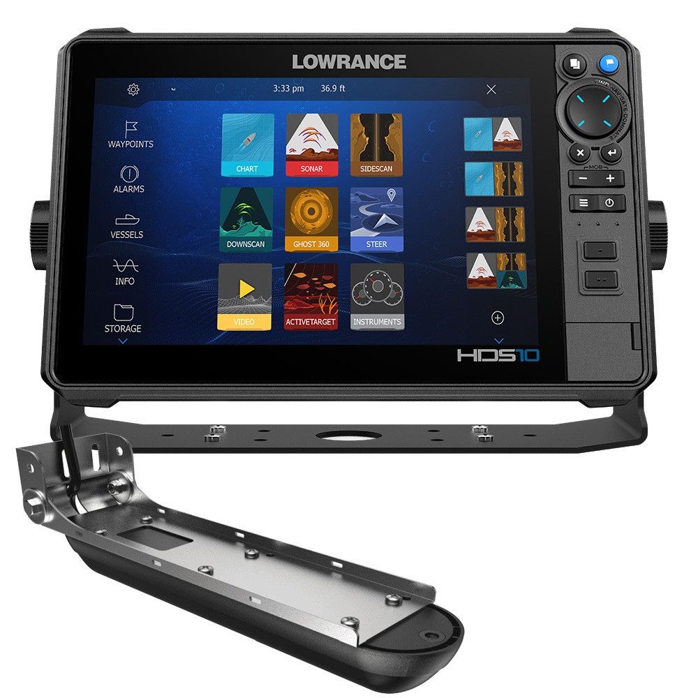 Lowrance HDS PRO 10 w/C-MAP DISCOVER OnBoard + Active Imaging HD