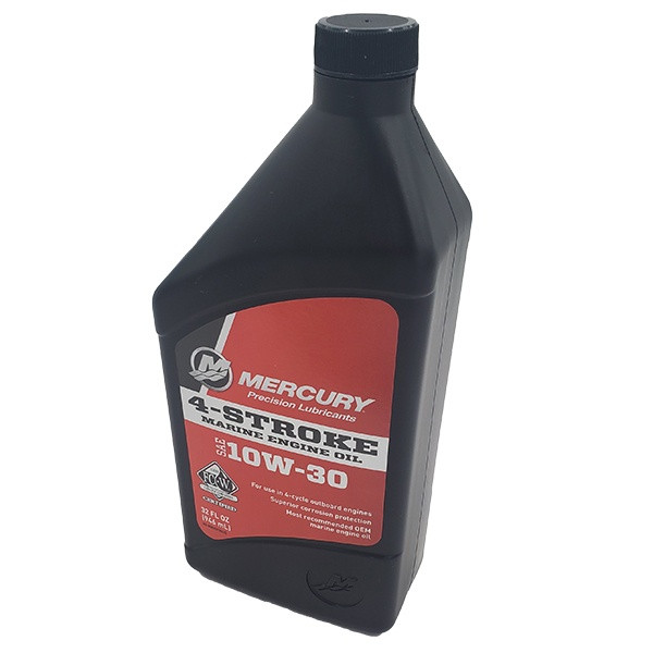 Mercury 8M0078625 10W-30 4-Stroke Conventional Marine Oil