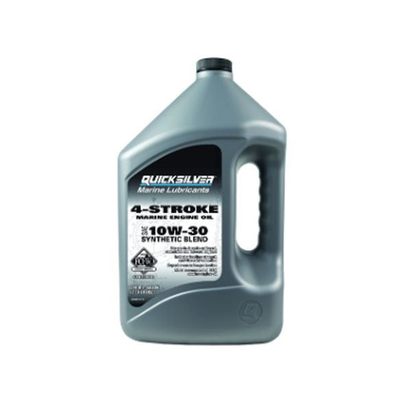 Quicksilver 8M0142146 10W-30 Synthetic Blend Marine Oil