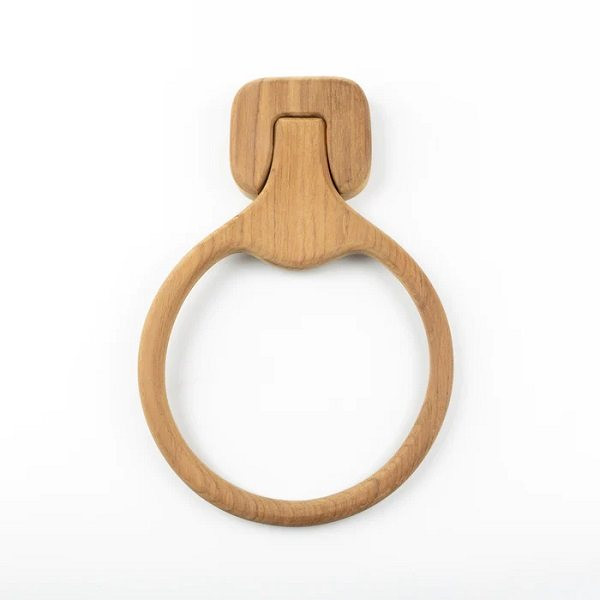 Whitecap Small Teak Towel Ring