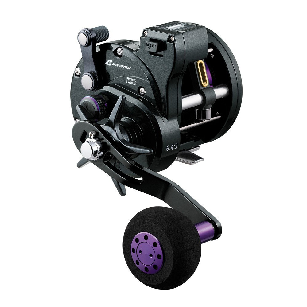 Daiwa PRXLW40LCH PROREX LWLC Level Wind Line Counter Reel