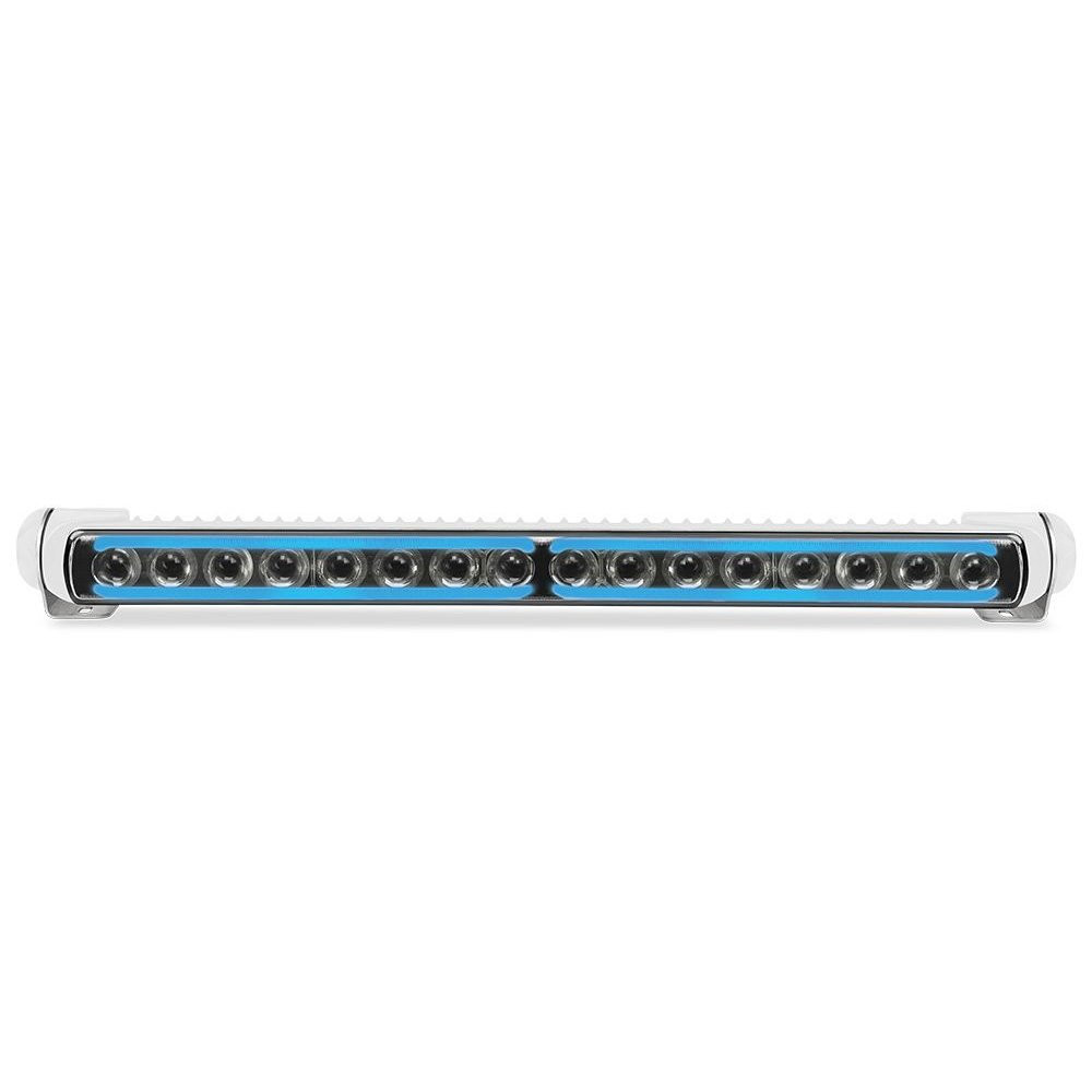 Hella Marine Sea Hawk-470 Pencil Beam Light Bar w/Blue Edge Light  White Housing