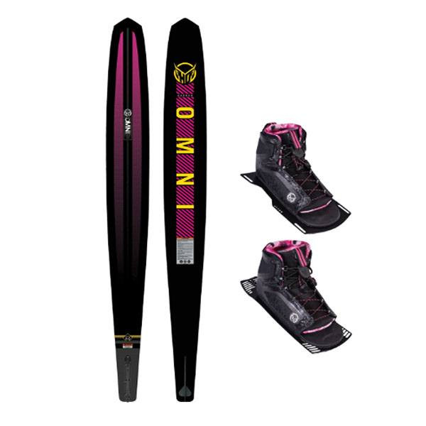 HO Sports Women's Carbon Omni Slalom Ski w/Stance Boots