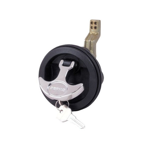 Marine Rocker Switch Safety Lock Perko 1091DP1BLK Surface-Mount Hatch Lock - Black/Chrome