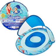 SwimWays Baby Spring Pool Float with Canopy - Shark