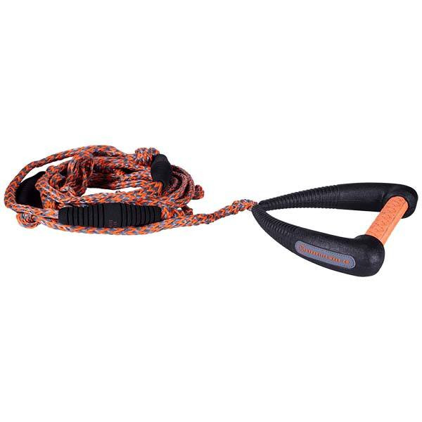 Hyperlite 25' Pro Surf Rope w/ Handle Orange