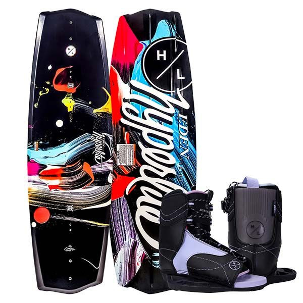 Hyperlite 125 Eden Jr Wakeboard w/Jinx Boots