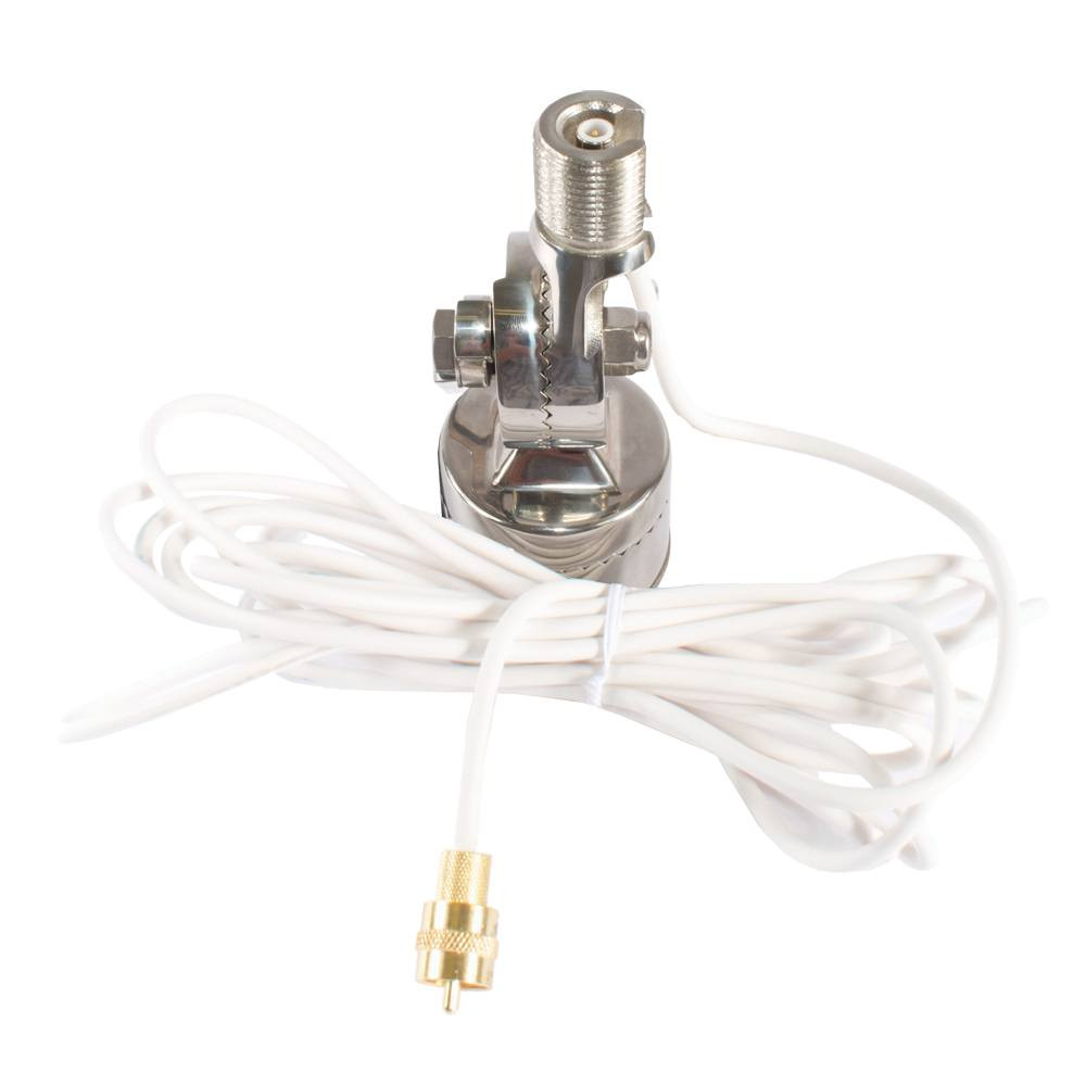 Shakespeare QCM-SR Quick Connect SS Rail Mount w/Cable f/Quick Connect Antenna