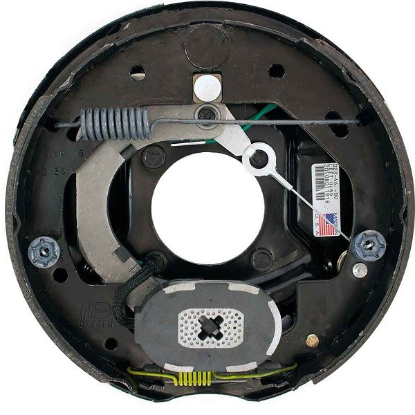 Titan - Dico Dexter 10" x 2-1/4" 3,500lbs Nev-R-Adjust Left Hand Electric Drum Brake Assembly - $122.49 at Wholesale Marine
