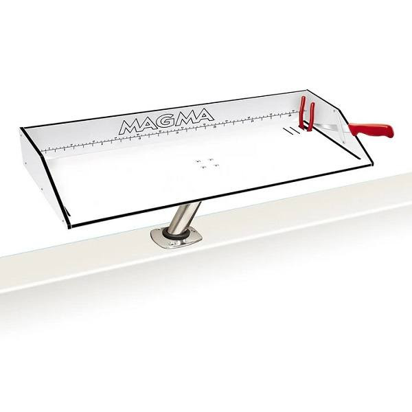 Magma 31" Bait & Filet Table with "Levelock" Rod Mount