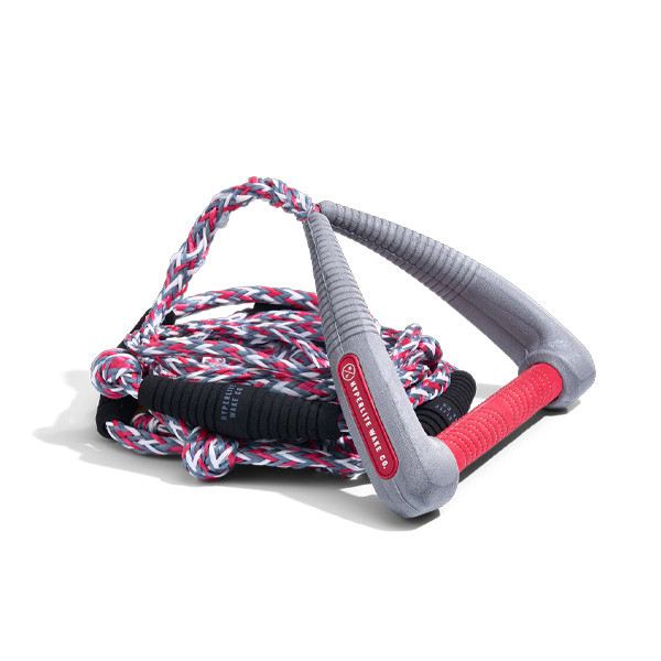 Hyperlite 30' Pro Surf Rope - Gray