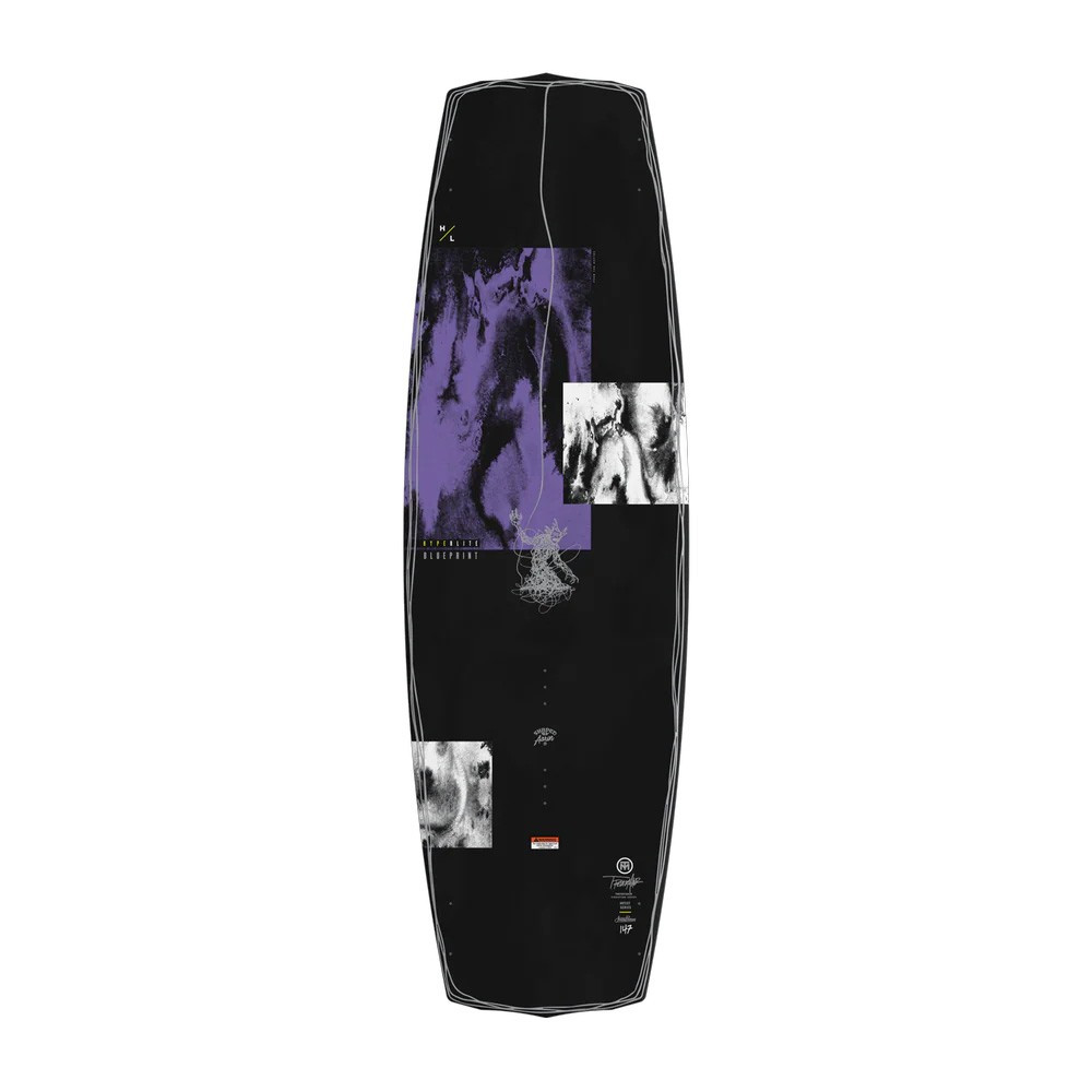 Hyperlite Blueprint Wakeboard w/ Team OT Binding