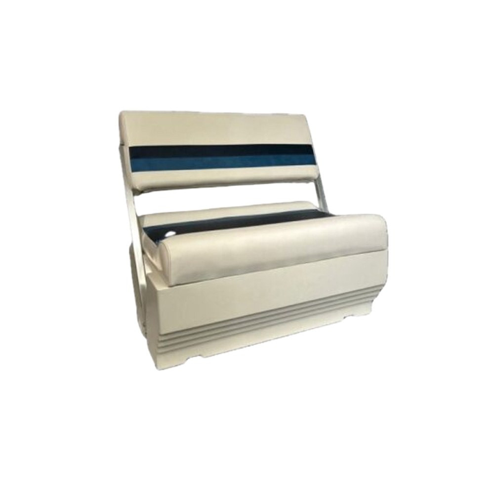 Horizon Boat Seats Horizon Boat Seat Premium Series Pontoon Flip Flop Seat Cushion Set w/Base - $417.49 at Wholesale Marine