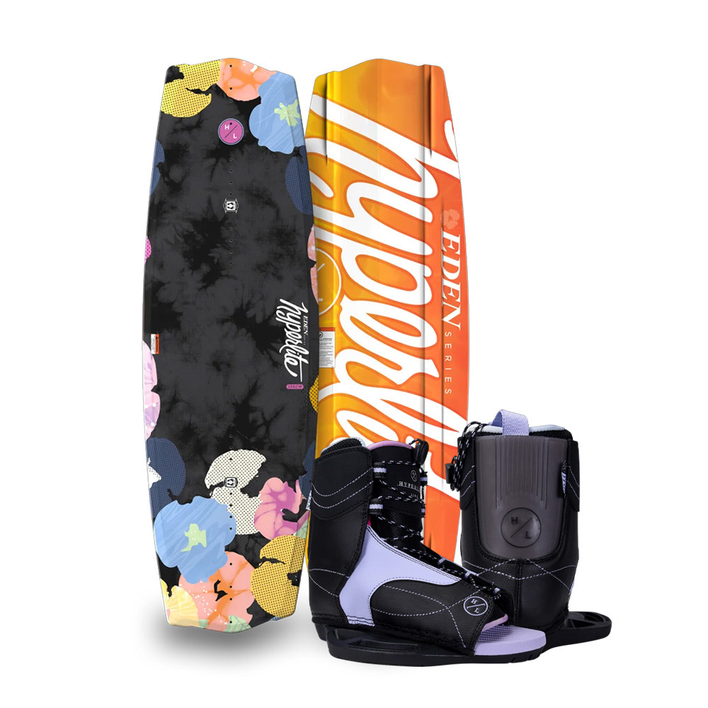 Hyperlite 125 Eden Jr Wakeboard w/Jinx Boots