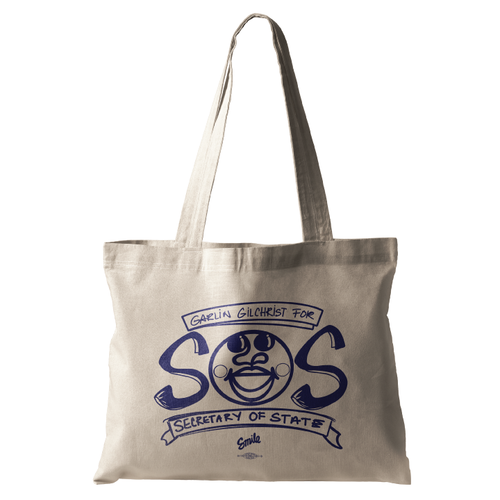 SOS Sketch (Natural Canvas Tote)