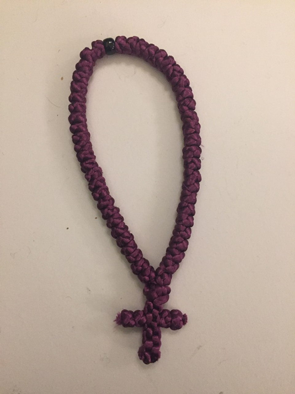 50 knot satin cord prayer rope
