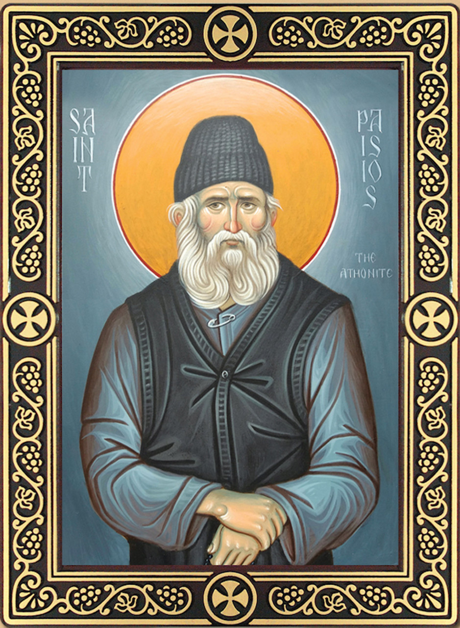 Icon of St. Paisios of Mt. Athos