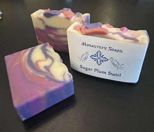 Sugar Plum Swirl Soap