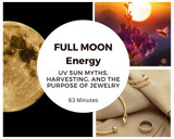 New Youtube: Full Moon Energy, Sun UV myths, Symbols and why we wear jewelry