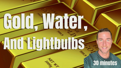 Gold, Water, and Lightbulbs